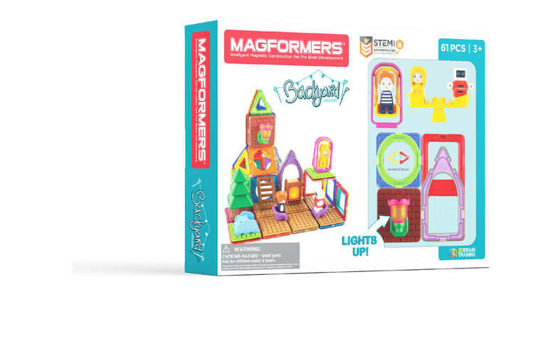 Magformers Backyard Adventure - 61 Pieces