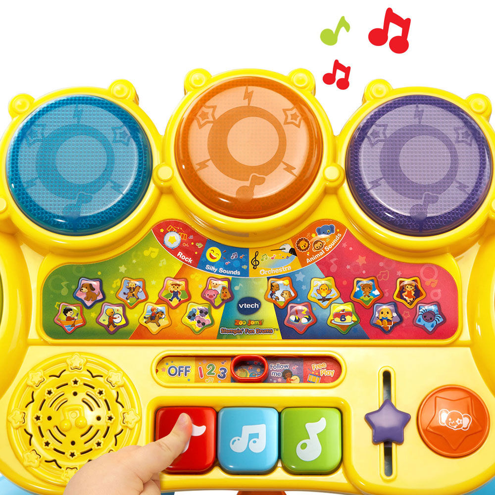 Vtech elephant drum best sale set