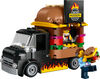 LEGO City Burger Truck Toy Building Set, Pretend Play Toy 60404