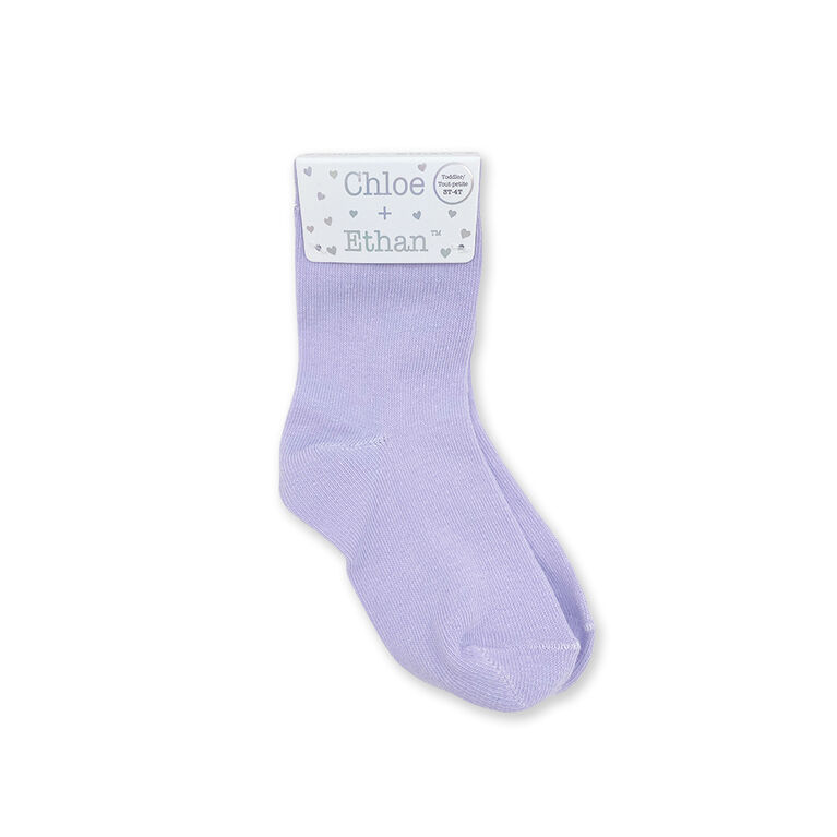 Chloe + Ethan - Toddler Socks, Lavender