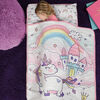 Toddler Naptime Blanket with Attached Pillow - Unicorn