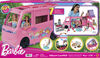 Barbie Dream Camper Playset with Roof Tent, BBQ Grill with Color-Change Feature & 60+ Accessories