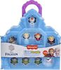 Disney Frozen Castle Playset with 9 Fisher-Price Little People Figures, Carry Along Castle Case