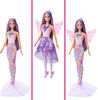 Barbie Doll Fantasy Fashion Pack with Accessories Including Mermaid Tail, Fairy Wings, & Necklaces
