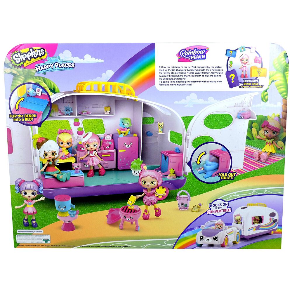 Shopkins rainbow cheap beach convertible