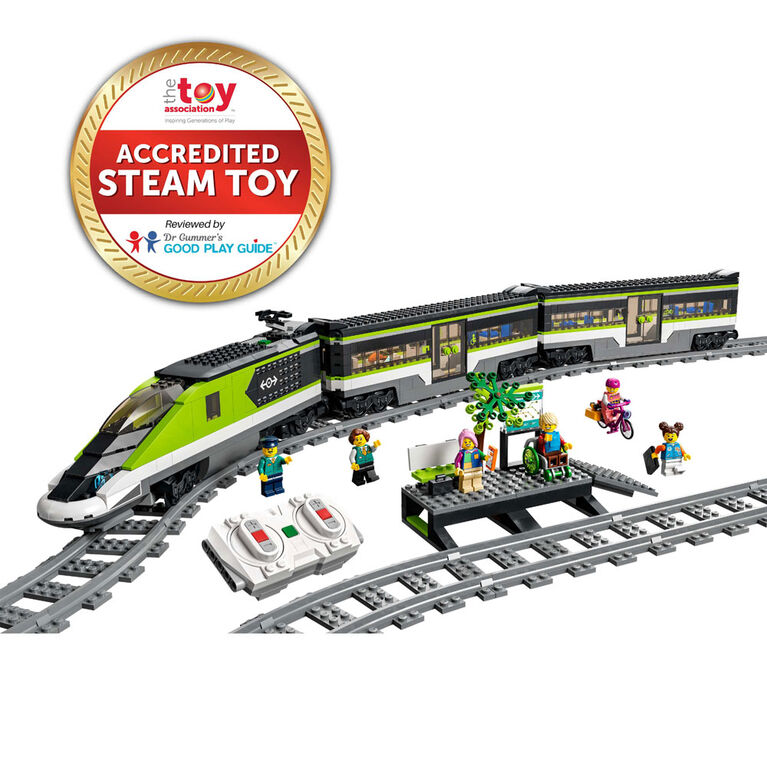 LEGO City Le train de passagers express 60337 Ensemble de construction (764 pièces)