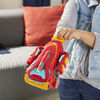 Marvel Avengers Mech Strike, Gant lance-fléchette de Iron Man, jouet de déguisement, 3 fléchettes NERF
