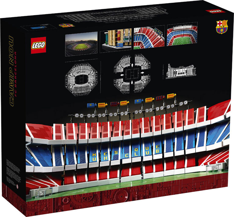 LEGO Camp Nou - FC Barcelone 10284 Ensemble de construction (5 509 pièces)