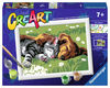 CreArt Kids Sleeping Cat and Dog