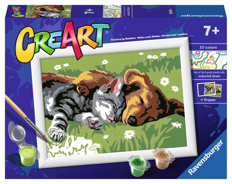 CreArt Kids Comme Chien et Chat