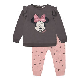Minnie ens.Jogger en Polaire Gris