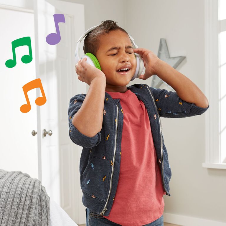Casque audio interactif pour enfants - VTECH - Kidi Audio Max - Réglage du  volume sonore - Livret imagé inclus