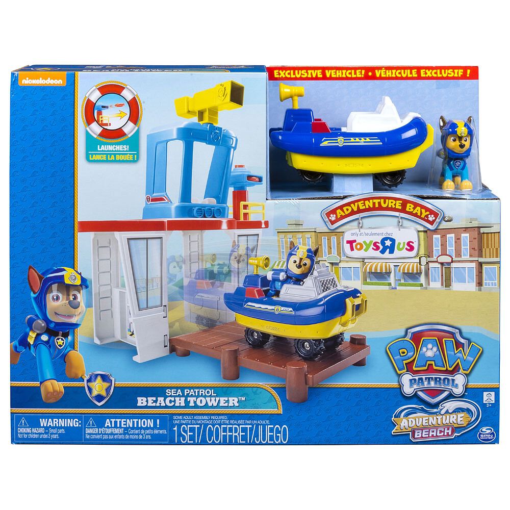 paw patrol adventure beach