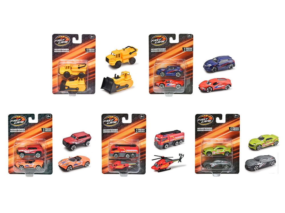 Pack Die Cast Vehicles