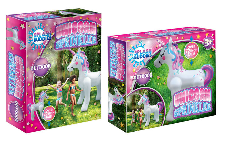 Splash Buddies Sprinkler Unicorn - English Edition