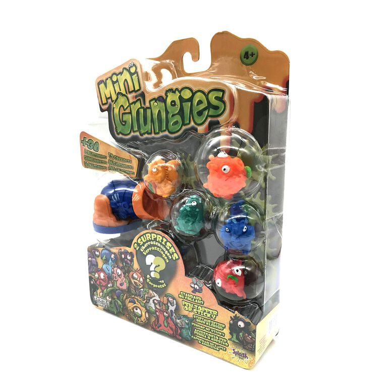 Mini Grungies - Family Set 6 Pack and Launcher