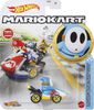 Hot Wheels Mario Kart Shy Guy Standard Kart, Light-Blue
