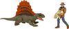 Jurassic World Human and Dino Pack Dr Alan Grant and Dimetrodon