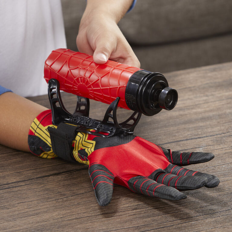 Marvel Spider-Man Super Web Slinger Role-Play Toy, Includes Web Fluid, 2-In-1 Shoots Webs or Water