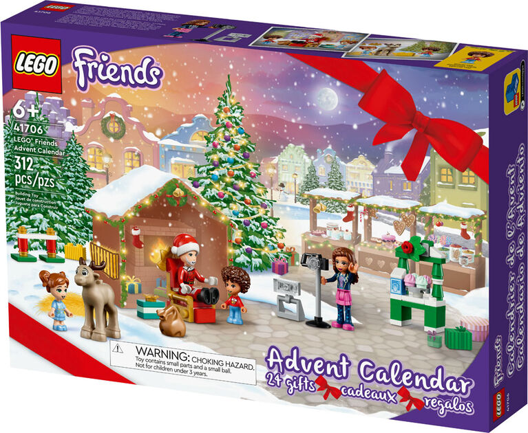 LEGO Friends Advent Calendar 41706 Building Kit (312 Pieces) Toys R