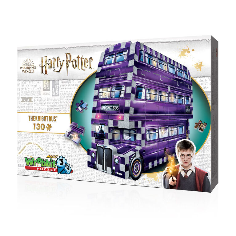 Wrebbit3D/Harry Potter The Knight Bus Mini 3D Jigsaw Puzzle