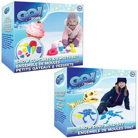Go! Zone Dino/Cupcake Mold Set Assorted