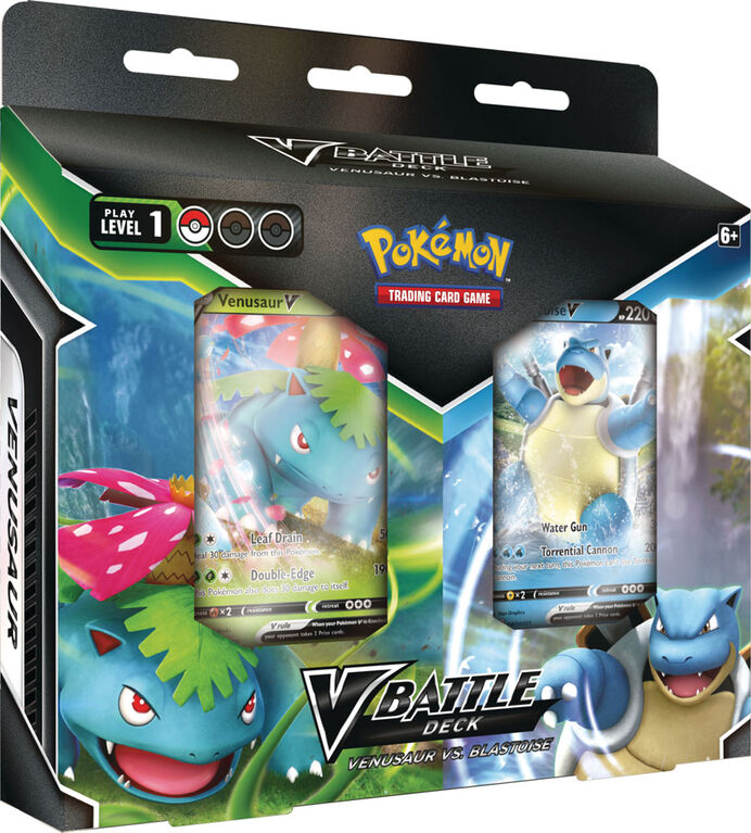 Pokemon V Battle Deck Bundle-Venusaur vs Blastoise