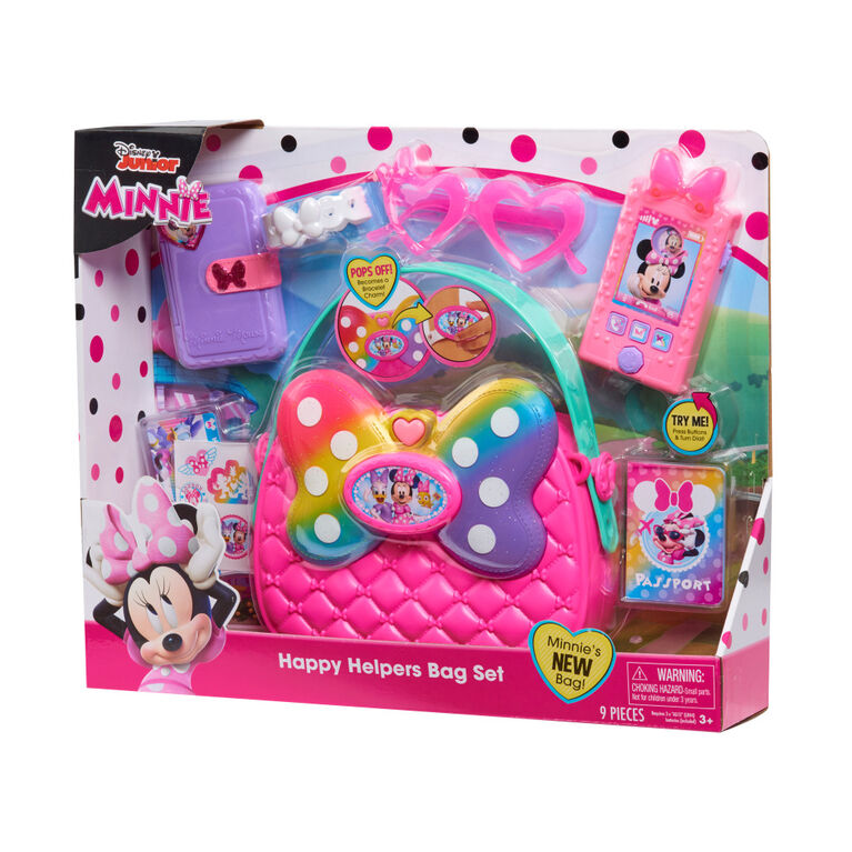 Disney Junior Minnie Mouse Happy Helpers Bag Set