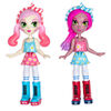 Off The Hook Style BFFs, Vivian & Jenni (Summer Vacay), 4-inch Small Dolls with Mix and Match Fashions and Accessories - R Exclusive