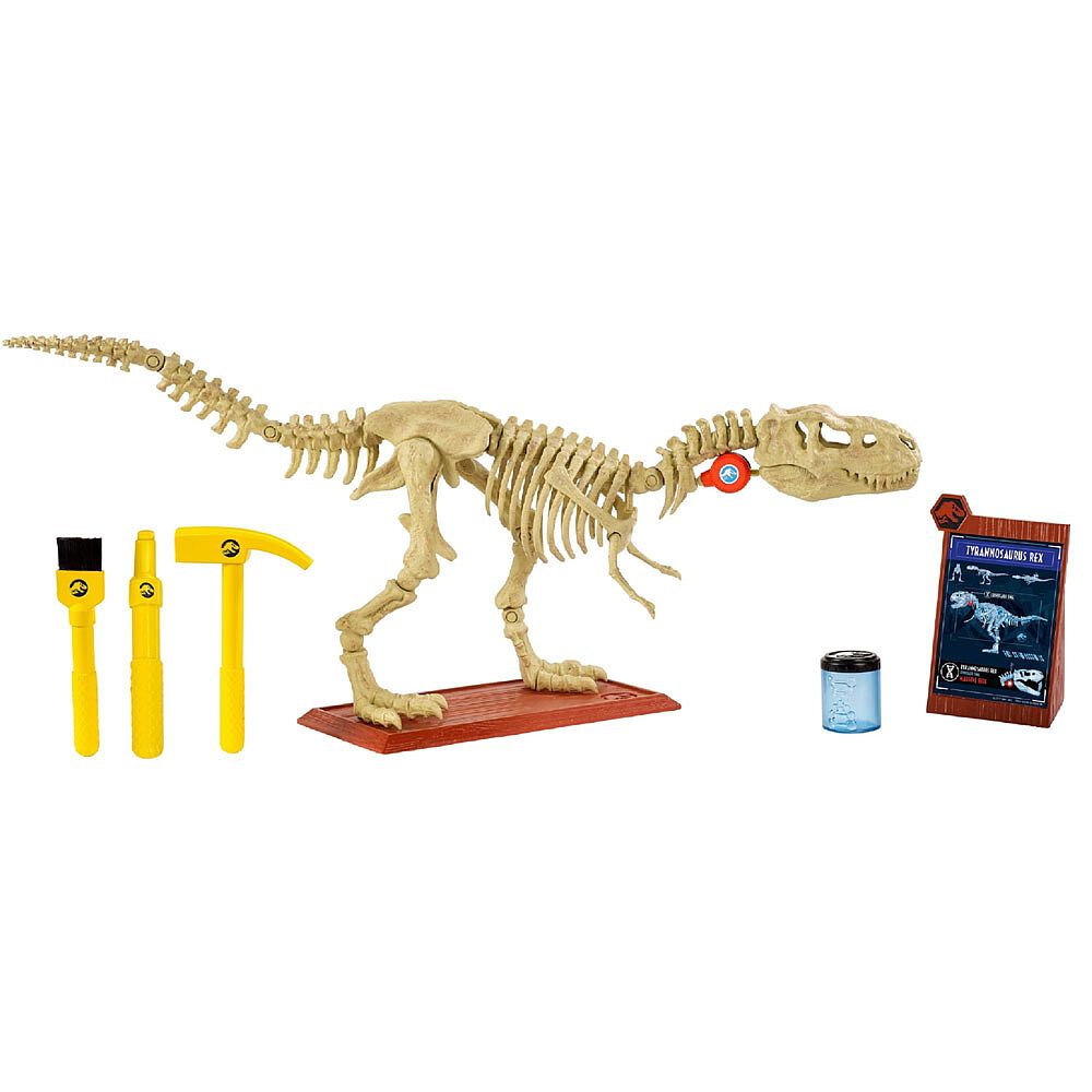 jurassic world skeleton toys