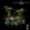 LEGO Star Wars Endor Speeder Chase Diorama 75353 Building Set (608 Pieces)