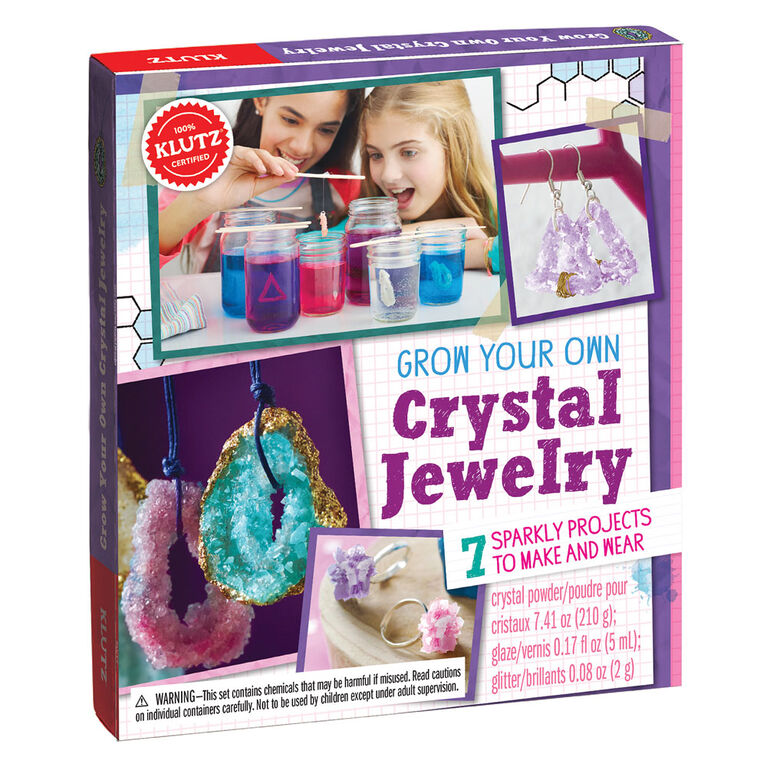 Grow Your Own Crystal Jewelry - English Edition