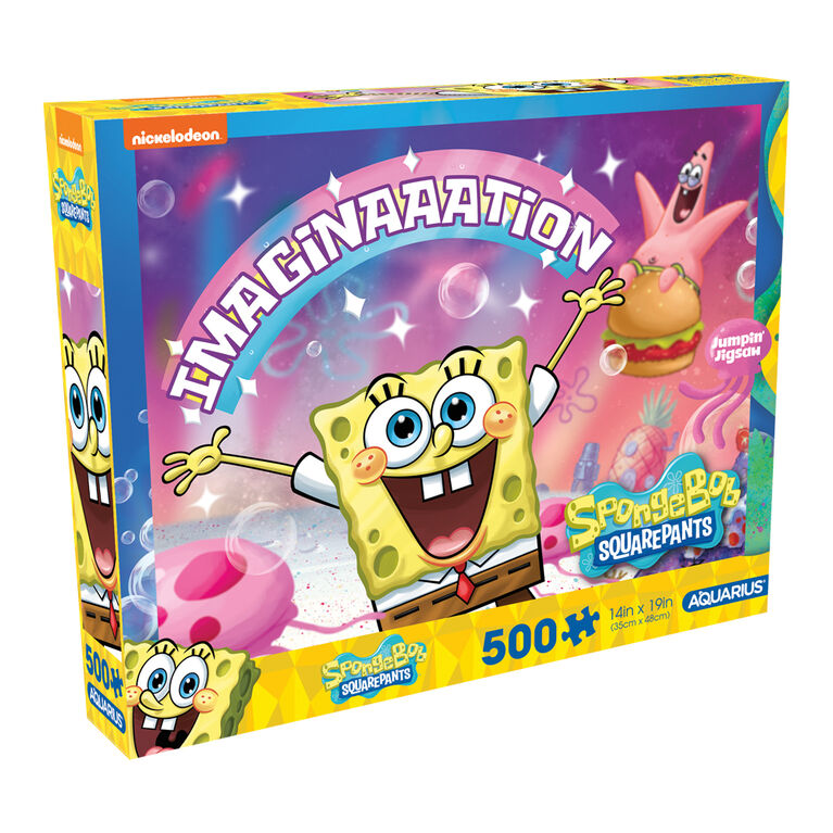 SpongeBob SquarePants Imagination 500 Piece Jigsaw Puzzle