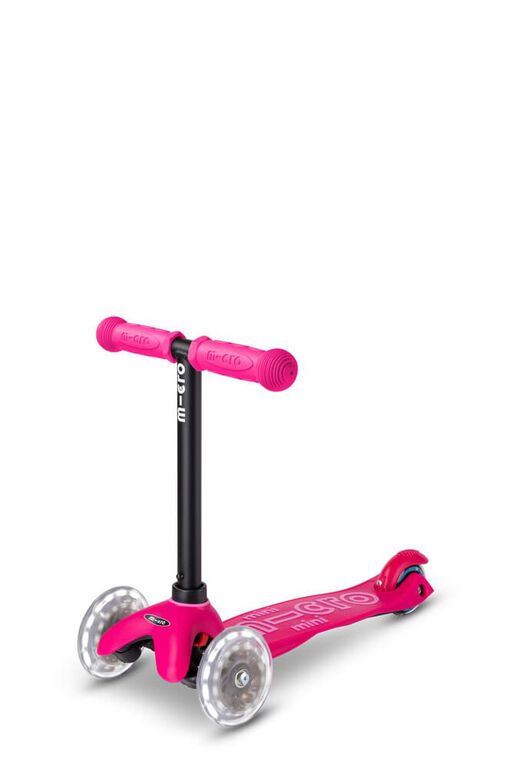 Micro Mini2Grow Deluxe Led Scooter/Pink