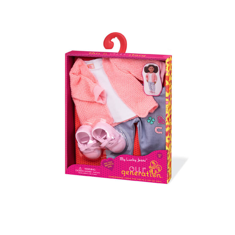 Our Generation, My Lucky Jeans, Jeans Outfit for 18-inch Dolls