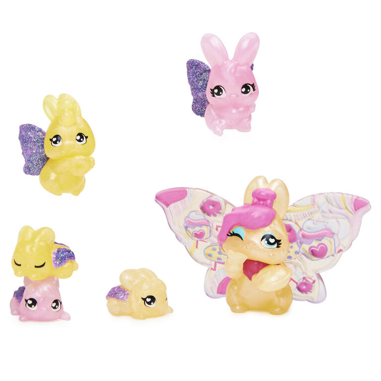 Hatchimals CollEGGtibles, Panier de printemps familial avec 6 personnages de lapin