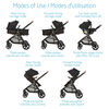Maxi Cosi Zelia Max 5-in-1 Modular Travel System - Basalt Black