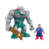Imaginext DC Super Friends Doomsday and Superman