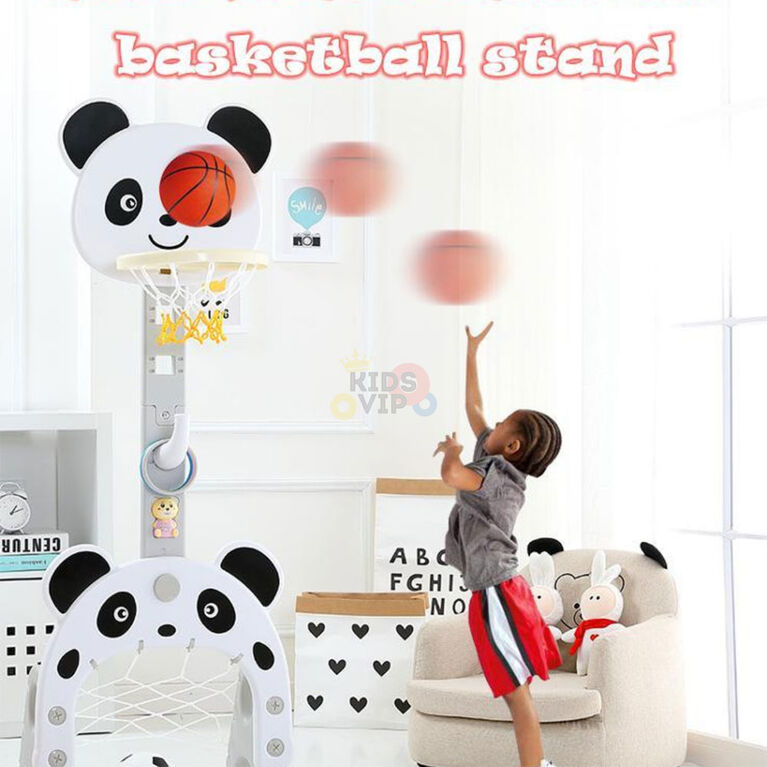 Kidsvip Basketball/Football Panda Hoop - English Edition