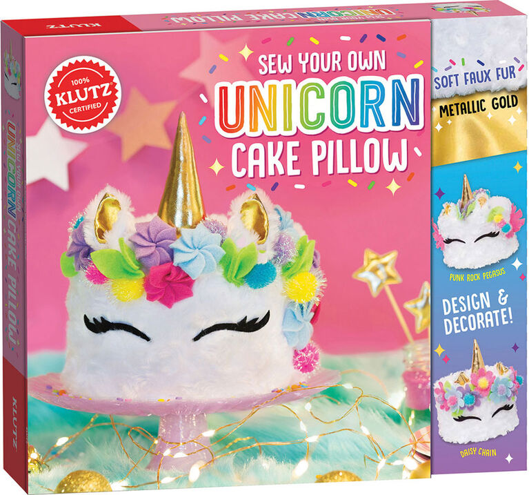 Klutz: Sew Your Own Unicorn Cake Pillow - English Edition
