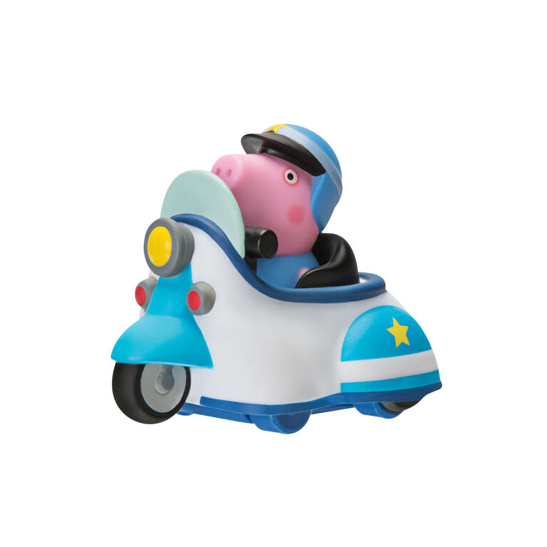 Peppa Pig - George in motorcycle - English Edition