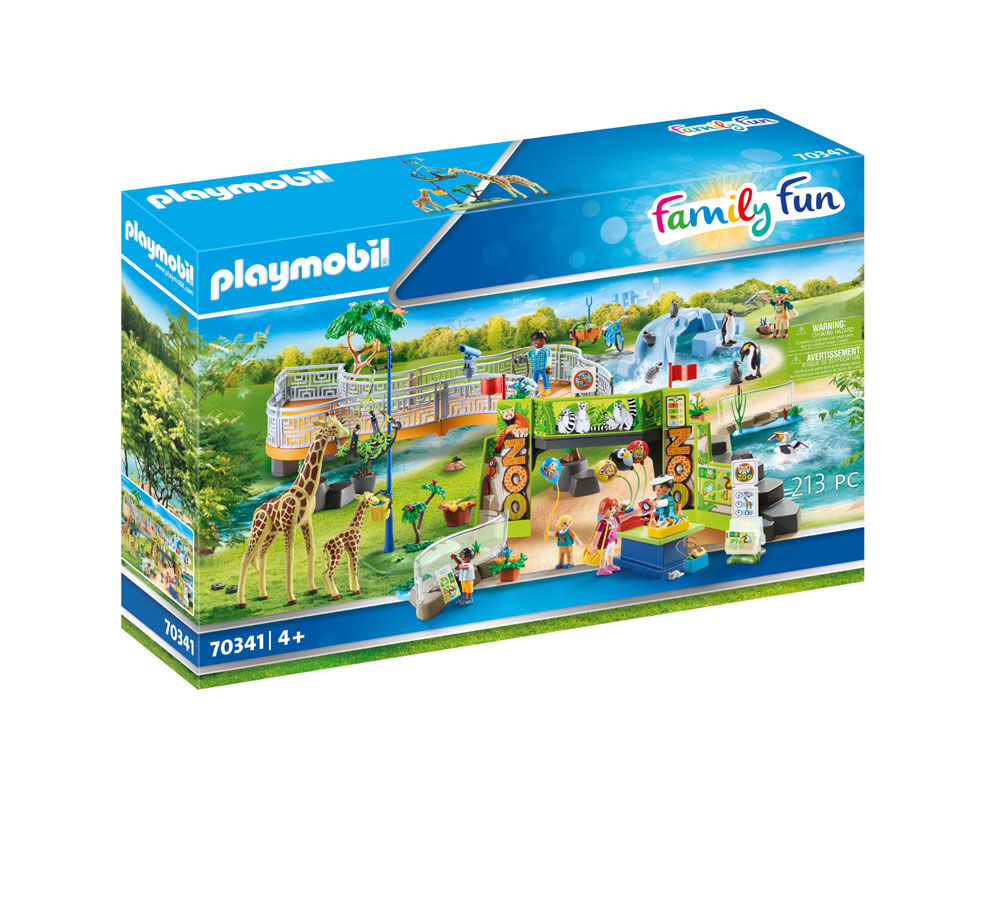 Playmobil city zoo sales playset