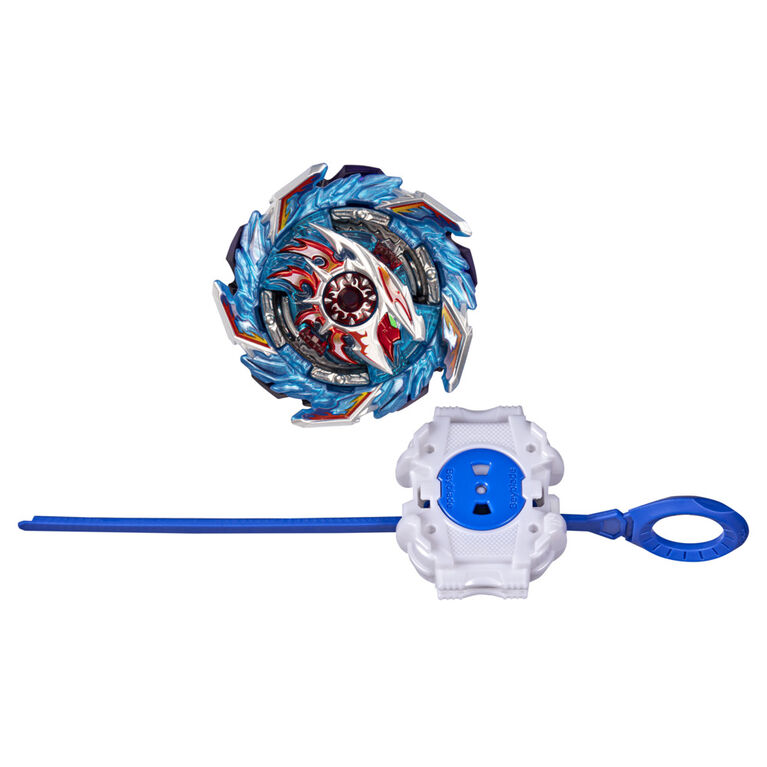 Beyblade Burst Pro Series, Starter Pack Kolossal Helios, toupie de type équilibre avec lanceur Beyblade