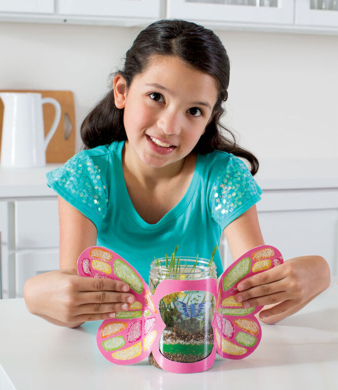 Sparkle N'Grow Butterfly Terrarium - English Edition