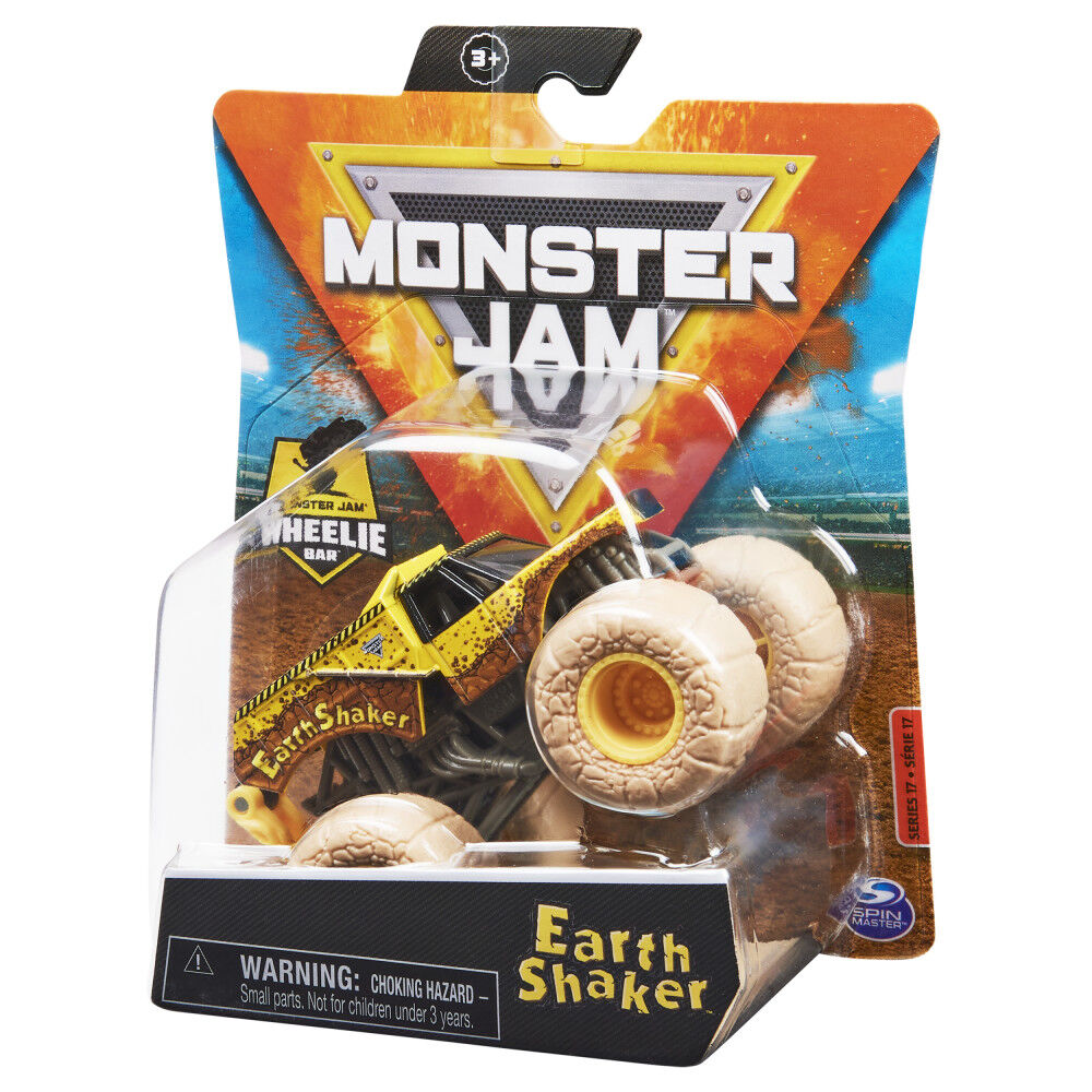 Monster Jam Official Earth Shaker Monster Truck Die Cast Vehicle