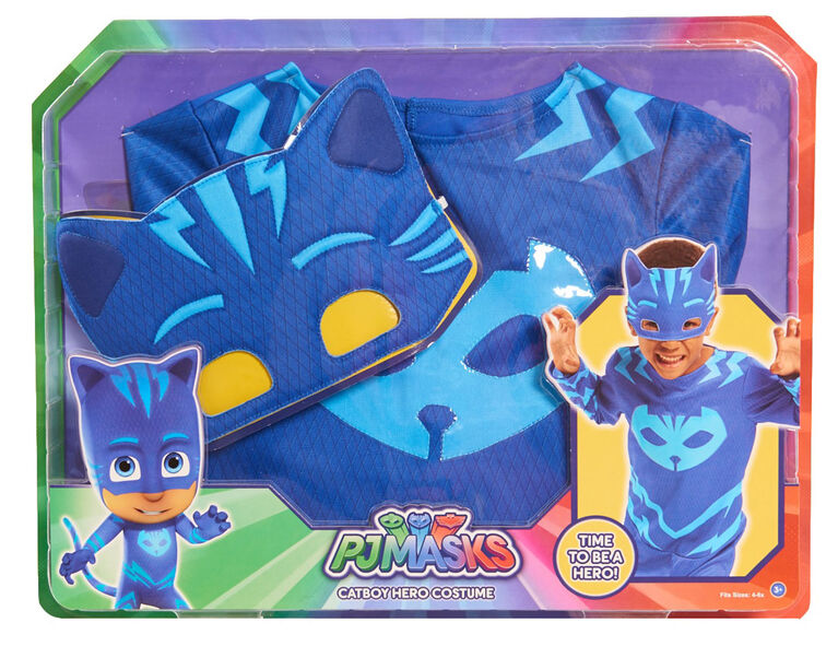 Pj Masks Cat Boy Costume Set Size 4 6x Toys R Us Canada