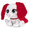 GUND P.Lushes Designer Fashion Pets, Holly Vail, chienne en peluche de luxe douce et élégante, rouge et blanc, 15,2 cm