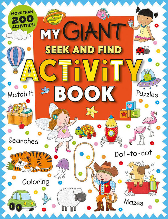 My Giant Seek-and-Find Activity Book - English Edition
