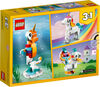 LEGO Creator Magical Unicorn 31140 Building Toy Set (145 Pieces)