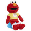 Sesame Street Potty Time Elmo 12-Inch Sustainable Plush Stuffed Animal, Sounds and Phrases, Potty Training Tool - English Edition